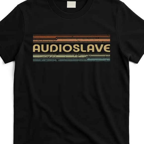 Audioslave Chris Cornell Band 90s Black Graphic T-Shirt Size L - Picture 1 of 2